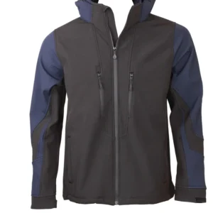 Μπουφάν softshell sport  3 layers  με κουκούλα
