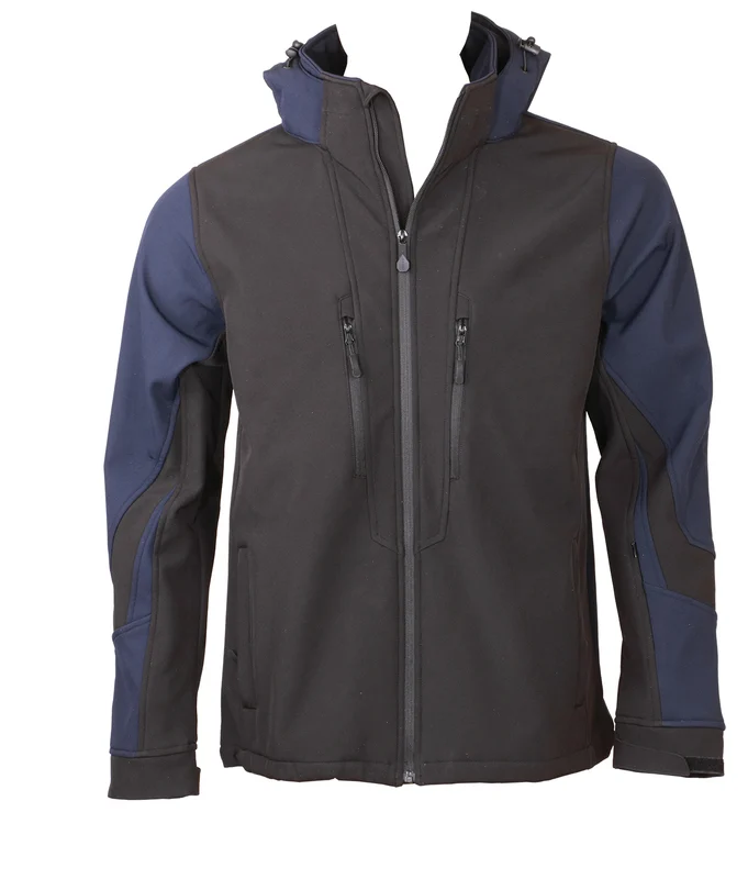 Μπουφάν softshell sport 3 layers με κουκούλα Μπουφάν softshell sport 3 layers με κουκούλα