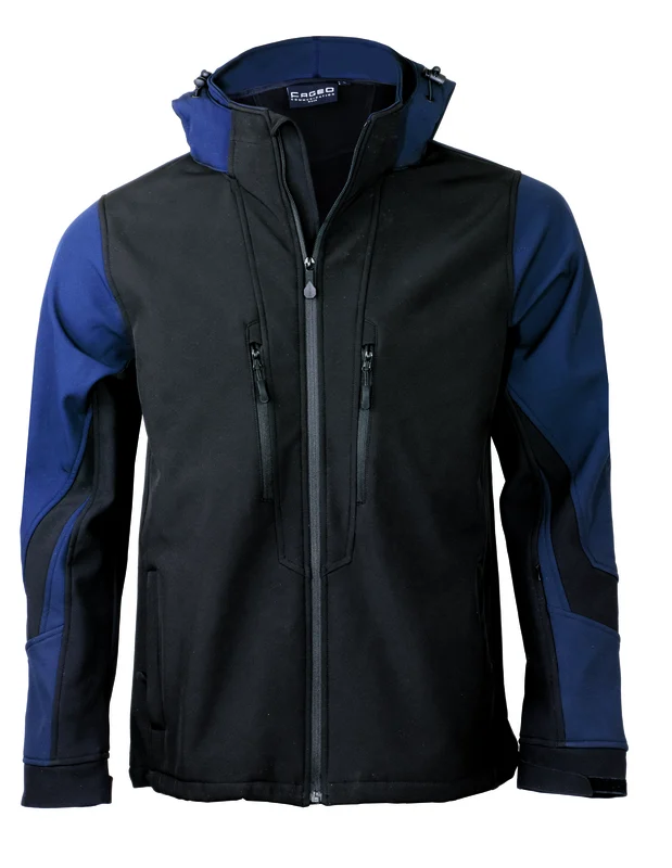 Μπουφάν softshell sport 3 layers με κουκούλα Μπουφάν softshell sport 3 layers με κουκούλα
