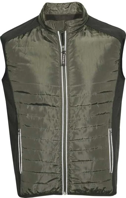 Γιλέκο δύο υλικών OVERSIZE Γιλέκο δύο υλικών OVERSIZE
