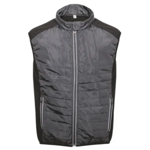 Γιλέκο δύο υλικών OVERSIZE Γιλέκο δύο υλικών OVERSIZE