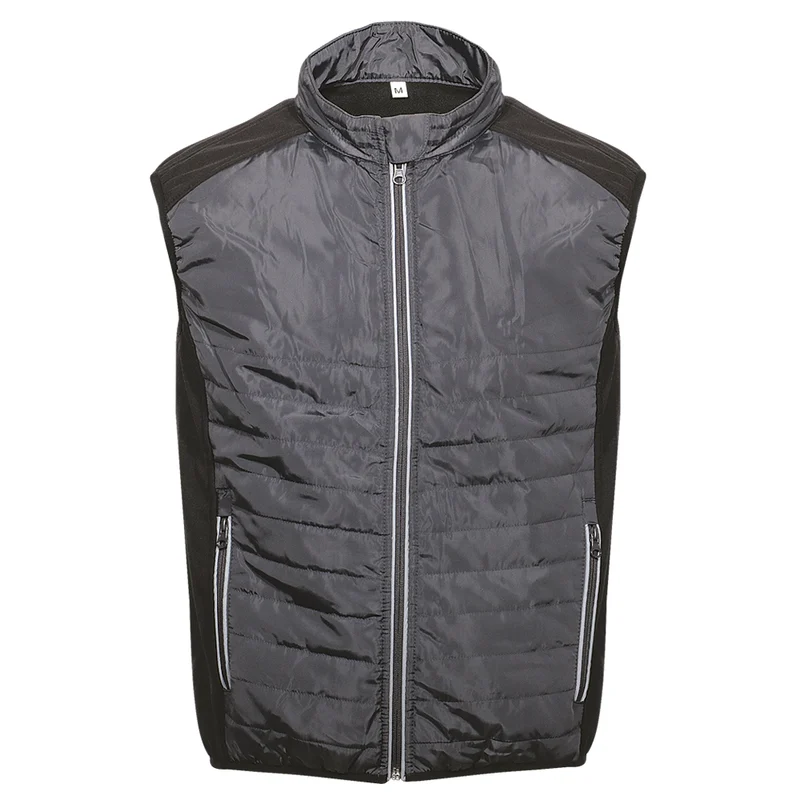 Γιλέκο δύο υλικών OVERSIZE Γιλέκο δύο υλικών OVERSIZE
