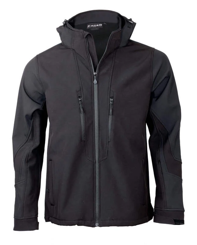 Μπουφάν softshell sport 3 layers με κουκούλα Μπουφάν softshell sport 3 layers με κουκούλα