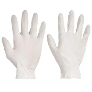 Γάντια μιας χρήσης LATEX WHITE LP